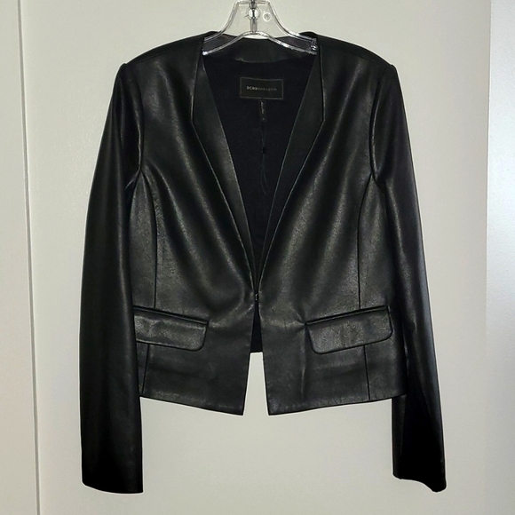 BCBGeneration Jackets & Blazers - BCBG Vegan leather jacket. Size medium.